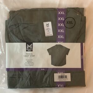 Member's Mark Women's Olive Green Tencel Camp Shirt